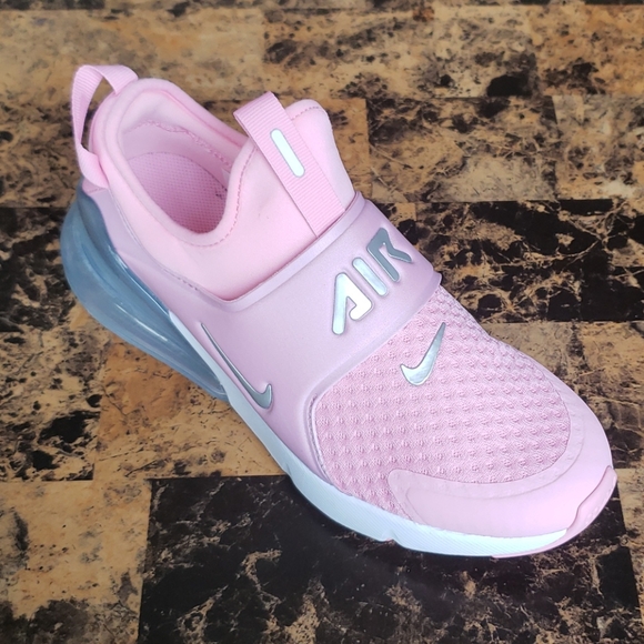 Nike Air Max 270 Extreme (GS) Pink Metallic Silver - Picture 11 of 16